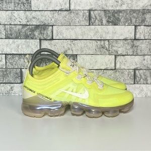 Nike Air Vapormax Womens 7 Luminous Green/ yellow Athletic Shoes